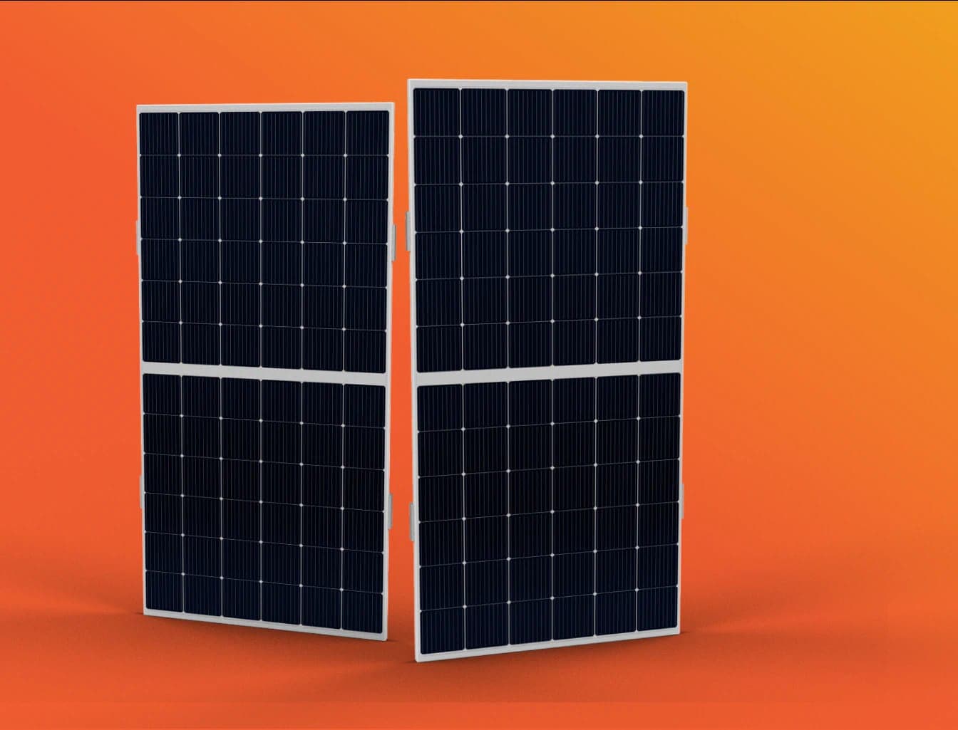 Lichtgewicht zonnepanelen voor steigerconstructies